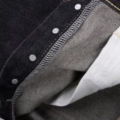 21oz Selvedge Denim "1955" Straight Cut Jeans - Indigo -Denim Clothing-Iron Heart International 1955s 10