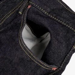 21oz Selvedge Denim "1955" Straight Cut Jeans - Indigo -Denim Clothing-Iron Heart International 1955s 9