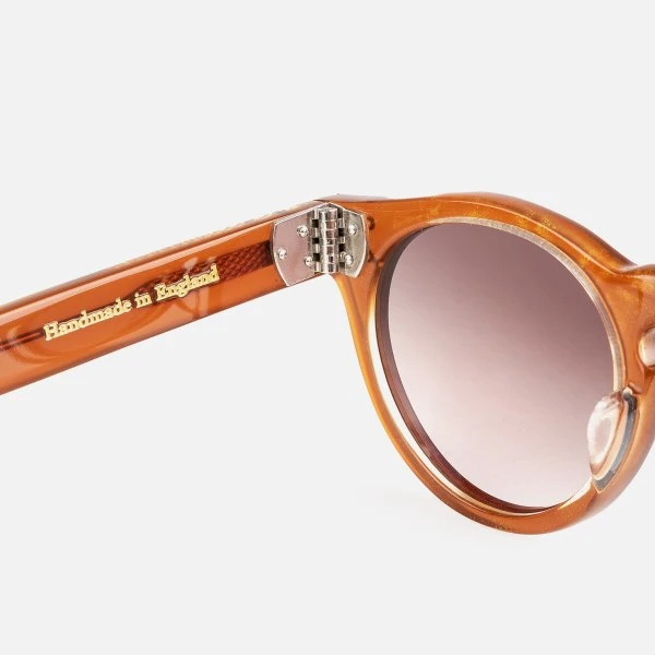 BOLD London Eyewear Brushfield - Light Brown Metallic Gold 7 BOLD London Eyewear Brushfield - Light Brown Metallic Gold - Image 5