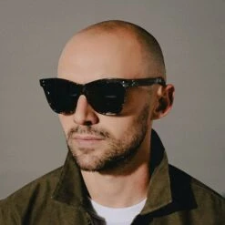 BOLD London Eyewear Hanbury - Brown Metallic Brush