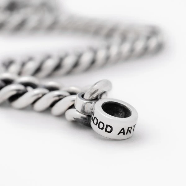 GOOD ART HLYWD Curb Chain Bracelet Size A - Sterling Silver 6 GOOD ART HLYWD Curb Chain Bracelet Size A - Sterling Silver - Image 4