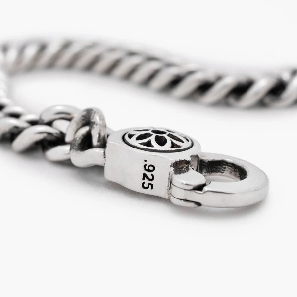 GOOD ART HLYWD Curb Chain Bracelet Size A - Sterling Silver 7 GOOD ART HLYWD Curb Chain Bracelet Size A - Sterling Silver - Image 5