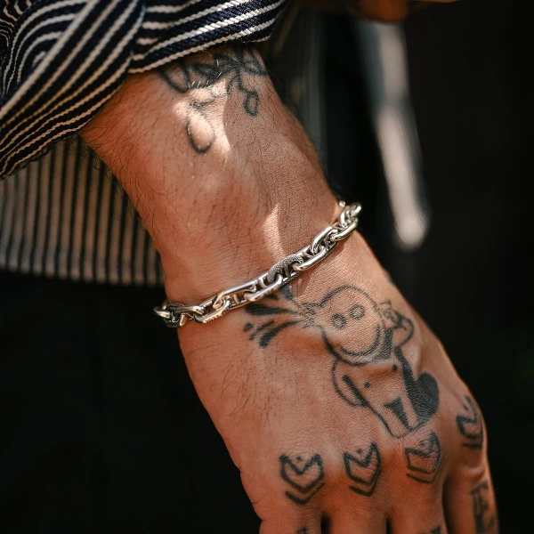 GOOD ART HLYWD Model 22 Bracelet Size AA - Sterling Silver 3 GOOD ART HLYWD Model 22 Bracelet Size AA - Sterling Silver