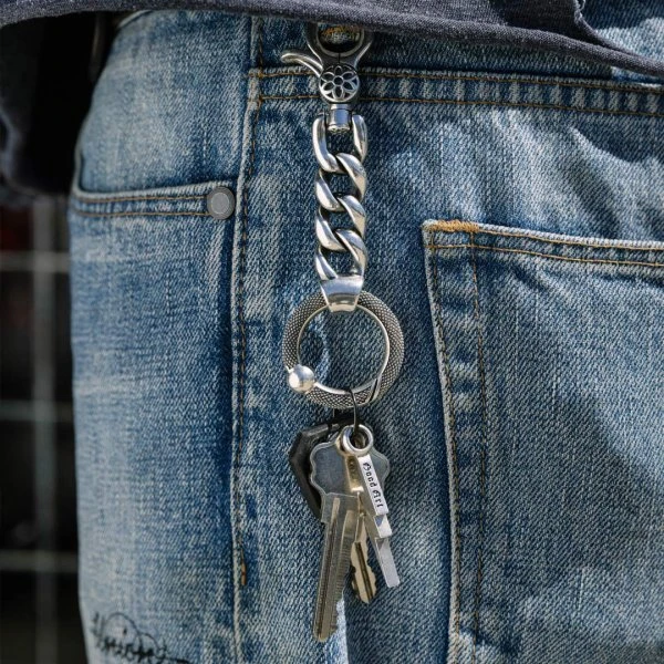 GOOD ART HLYWD Big Eye Clip 16 Keychain - Sterling Silver 4 GOOD ART HLYWD Big Eye Clip 16 Keychain - Sterling Silver - Image 2