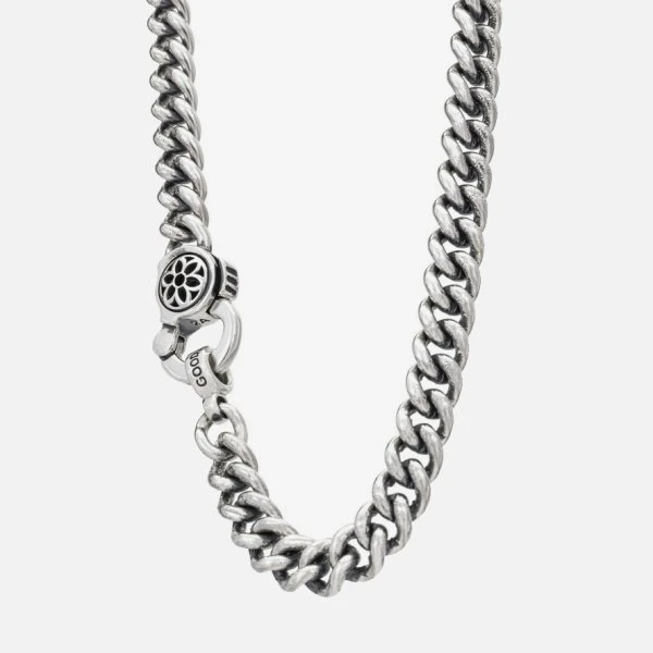 GOOD ART HLYWD Curb Chain Necklace Link Size A At 30" - Sterling Silver 4 GOOD ART HLYWD Curb Chain Necklace Link Size A At 30" - Sterling Silver - Image 2
