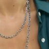 GOOD ART HLYWD Model 22 Necklace Link Size 3A At 21'' - Sterling Silver 2 GOOD ART HLYWD Model 22 Necklace Link Size 3A At 21'' - Sterling Silver -Denim Clothing-Iron Heart International CS M22 3A21