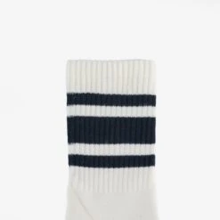 Decka 80s Skater Socks - Short Length - Black