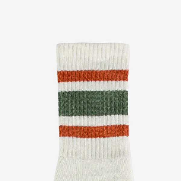 Decka 80s Skater Socks - Short Length - Green 3 Decka 80s Skater Socks - Short Length - Green