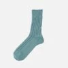 Decka Cased Heavyweight Plain Socks - Cadet Blue