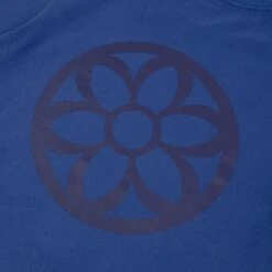 GOOD ART HLYWD Heavyweight Long Sleeve Crew Neck T-Shirt - Cobalt Blue -Denim Clothing-Iron Heart International GA LS COB 4