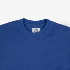 GOOD ART HLYWD Heavyweight Long Sleeve Crew Neck T-Shirt - Cobalt Blue -Denim Clothing-Iron Heart International GA LS COB 6