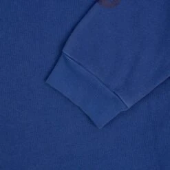 GOOD ART HLYWD Heavyweight Long Sleeve Crew Neck T-Shirt - Cobalt Blue -Denim Clothing-Iron Heart International GA LS COB 7