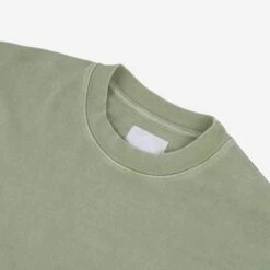 GOOD ART HLYWD Heavyweight Long Sleeve Crew Neck T-Shirt - Sage Green 17 GOOD ART HLYWD Heavyweight Long Sleeve Crew Neck T-Shirt - Sage Green -Denim Clothing-Iron Heart International GA LS SGE 6