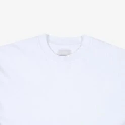 GOOD ART HLYWD Heavyweight Long Sleeve Crew Neck T-Shirt - Optic White -Denim Clothing-Iron Heart International GA LS WHT 6