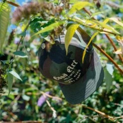 GOOD ART HLYWD Trunk Logo High Crown Snapback Cap - Camo