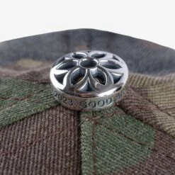 GOOD ART HLYWD Trunk Logo High Crown Snapback Cap - Camo 13 GOOD ART HLYWD Trunk Logo High Crown Snapback Cap - Camo -Denim Clothing-Iron Heart International HCS TRK CMO 4