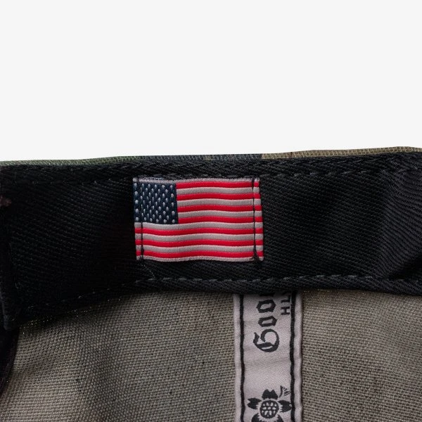 GOOD ART HLYWD Trunk Logo High Crown Snapback Cap - Camo 8 GOOD ART HLYWD Trunk Logo High Crown Snapback Cap - Camo - Image 6