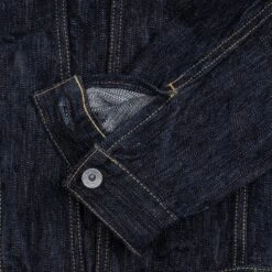 16oz Slubby Selvedge Denim Type III Jacket - Indigo -Denim Clothing-Iron Heart International IH 526J SLB 10