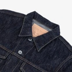 16oz Slubby Selvedge Denim Type III Jacket - Indigo -Denim Clothing-Iron Heart International IH 526J SLB 4