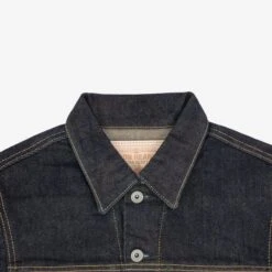 21oz Selvedge Denim Type III - Indigo -Denim Clothing-Iron Heart International IH 526j 5