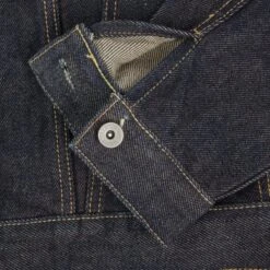 21oz Selvedge Denim Type III - Indigo -Denim Clothing-Iron Heart International IH 526j 9