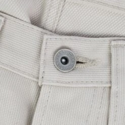 14oz Cotton Piqué Super Slim Cut Jeans - Ecru 25 14oz Cotton Piqué Super Slim Cut Jeans - Ecru -Denim Clothing-Iron Heart International IH 555 PIQ 10