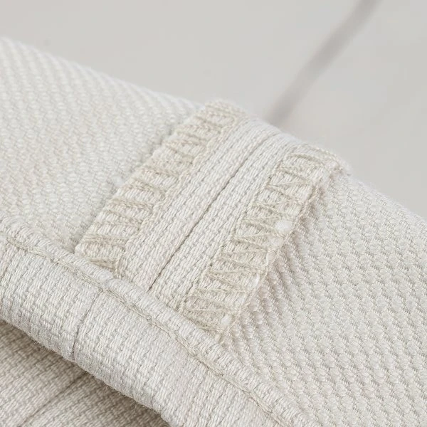 14oz Cotton Piqué Super Slim Cut Jeans - Ecru 15 14oz Cotton Piqué Super Slim Cut Jeans - Ecru - Image 13