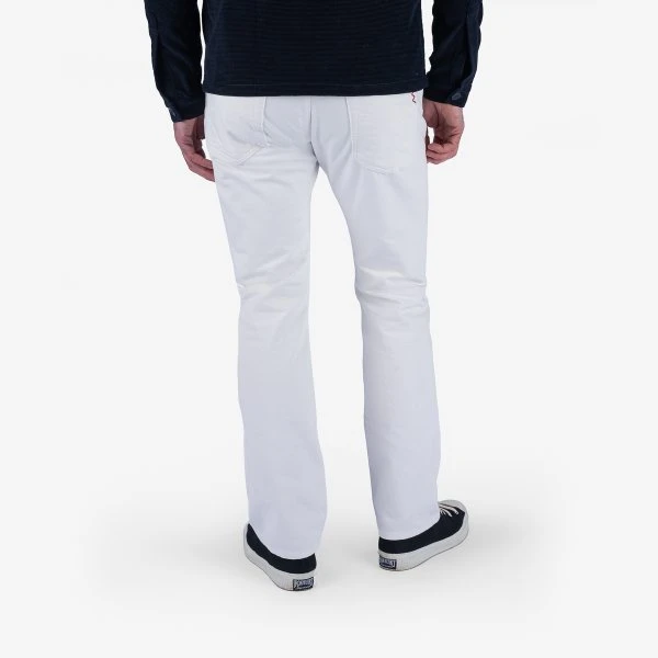 13.5oz Denim Super Slim Cut Jeans - White 4 13.5oz Denim Super Slim Cut Jeans - White - Image 2