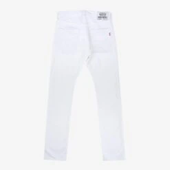 13.5oz Denim Super Slim Cut Jeans - White 16 13.5oz Denim Super Slim Cut Jeans - White -Denim Clothing-Iron Heart International IH 555 WT 3