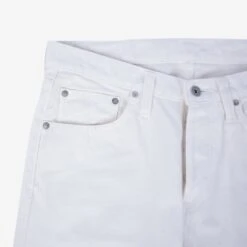 13.5oz Denim Super Slim Cut Jeans - White 17 13.5oz Denim Super Slim Cut Jeans - White -Denim Clothing-Iron Heart International IH 555 WT 4