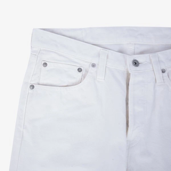 13.5oz Denim Super Slim Cut Jeans - White 7 13.5oz Denim Super Slim Cut Jeans - White - Image 5