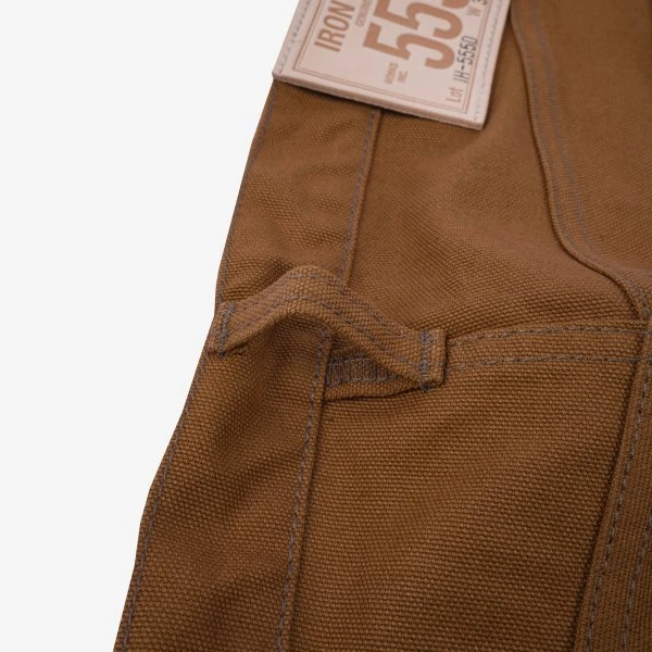 17oz Duck Super Slim Cut Jeans - Brown 10 17oz Duck Super Slim Cut Jeans - Brown - Image 8