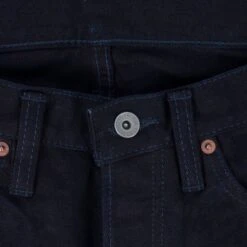 14oz Selvedge Denim Super Slim Cut Jeans - Indigo/Indigo -Denim Clothing-Iron Heart International IH 555S 14ii 9