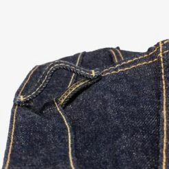 18oz Vintage Selvedge Denim Super Slim Cut Jeans - Indigo -Denim Clothing-Iron Heart International IH 555S 18 13