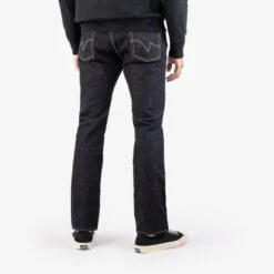19oz Left Hand Twill Selvedge Denim Super Slim Cut Jeans - Indigo -Denim Clothing-Iron Heart International IH 555S 19L 1