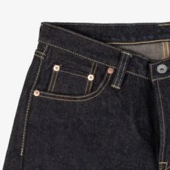 19oz Left Hand Twill Selvedge Denim Super Slim Cut Jeans - Indigo -Denim Clothing-Iron Heart International IH 555S 19L 4