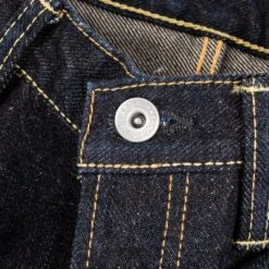 19oz Left Hand Twill Selvedge Denim Super Slim Cut Jeans - Indigo -Denim Clothing-Iron Heart International IH 555S 19L 6