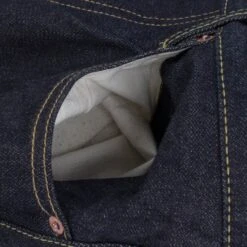 14oz Broken Twill Selvedge Denim Super Slim Cut Jeans - Indigo -Denim Clothing-Iron Heart International IH 555SBR 14 12