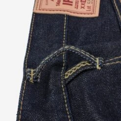 14oz Broken Twill Selvedge Denim Super Slim Cut Jeans - Indigo -Denim Clothing-Iron Heart International IH 555SBR 14 6