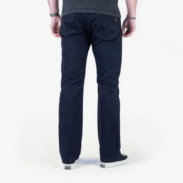14oz Selvedge Denim Straight Cut Jeans - Indigo/Indigo 4 14oz Selvedge Denim Straight Cut Jeans - Indigo/Indigo - Image 2