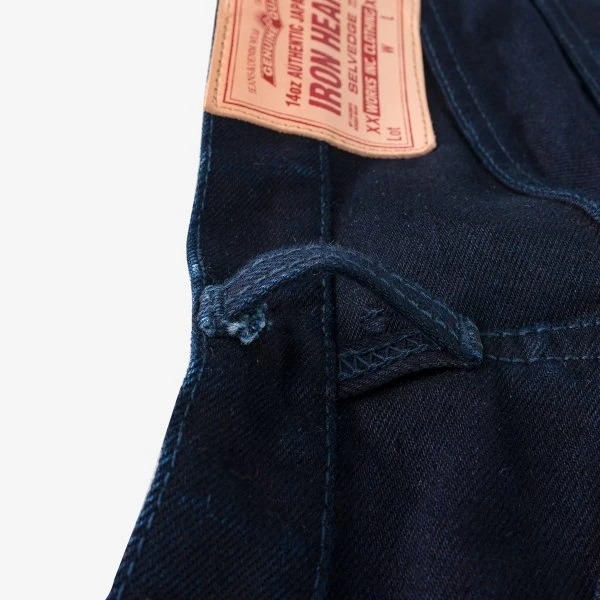 14oz Selvedge Denim Straight Cut Jeans - Indigo/Indigo 15 14oz Selvedge Denim Straight Cut Jeans - Indigo/Indigo - Image 13