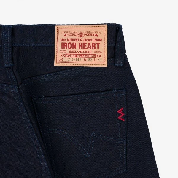 14oz Selvedge Denim Straight Cut Jeans - Indigo/Indigo 7 14oz Selvedge Denim Straight Cut Jeans - Indigo/Indigo - Image 5