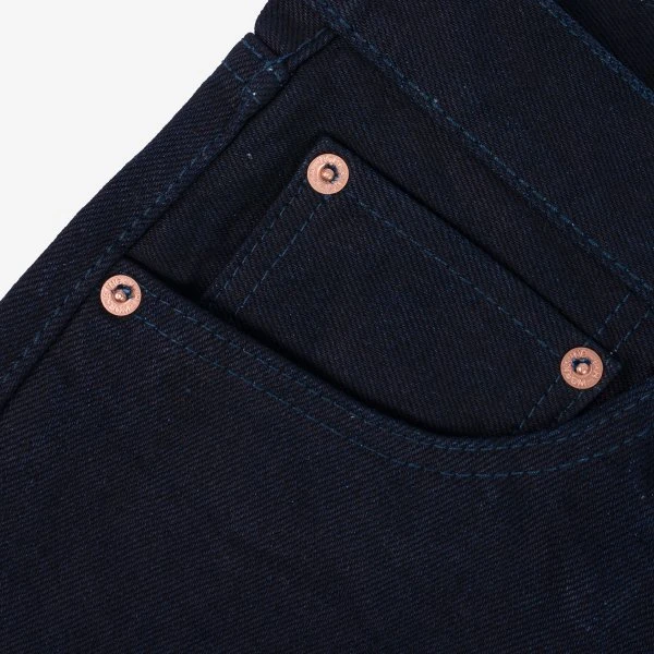 14oz Selvedge Denim Straight Cut Jeans - Indigo/Indigo 10 14oz Selvedge Denim Straight Cut Jeans - Indigo/Indigo - Image 8