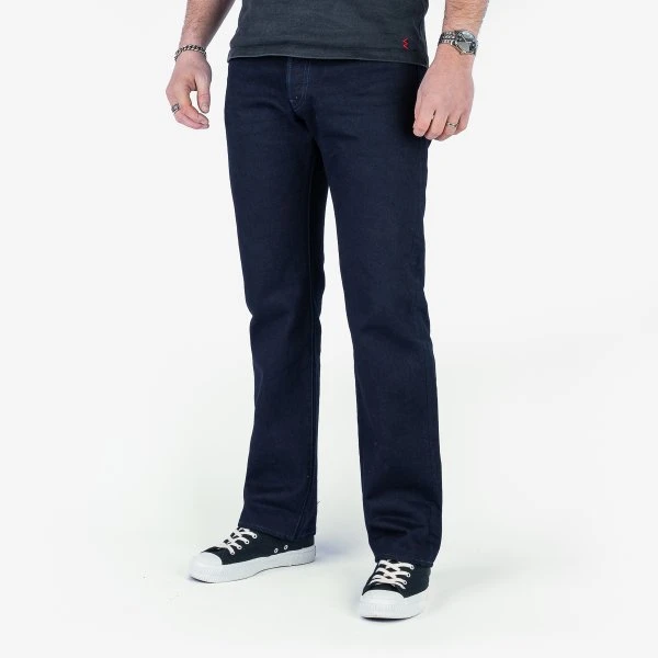 14oz Selvedge Denim Straight Cut Jeans - Indigo/Indigo 3 14oz Selvedge Denim Straight Cut Jeans - Indigo/Indigo