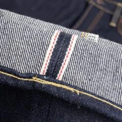 21/23oz Raw Selvedge Denim Straight Cut Jeans - Indigo -Denim Clothing-Iron Heart International IH 634S UHR 8