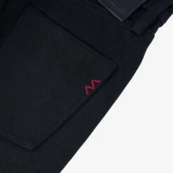 21oz Selvedge Denim Slim Straight Cut - Superblack Non-Fade 27 21oz Selvedge Denim Slim Straight Cut - Superblack Non-Fade -Denim Clothing-Iron Heart International IH 666S SB 10