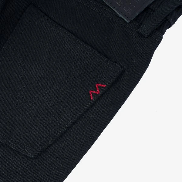 21oz Selvedge Denim Slim Straight Cut - Superblack Non-Fade 13 21oz Selvedge Denim Slim Straight Cut - Superblack Non-Fade - Image 11