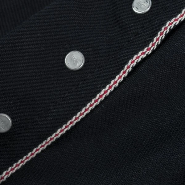 21oz Selvedge Denim Slim Straight Cut - Superblack Non-Fade 17 21oz Selvedge Denim Slim Straight Cut - Superblack Non-Fade - Image 15