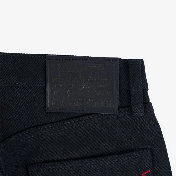 21oz Selvedge Denim Slim Straight Cut - Superblack Non-Fade 10 21oz Selvedge Denim Slim Straight Cut - Superblack Non-Fade - Image 8