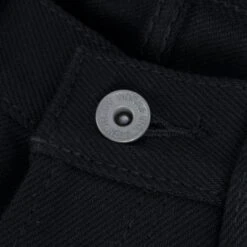21oz Selvedge Denim Slim Straight Cut - Superblack Non-Fade 25 21oz Selvedge Denim Slim Straight Cut - Superblack Non-Fade -Denim Clothing-Iron Heart International IH 666S SB 8